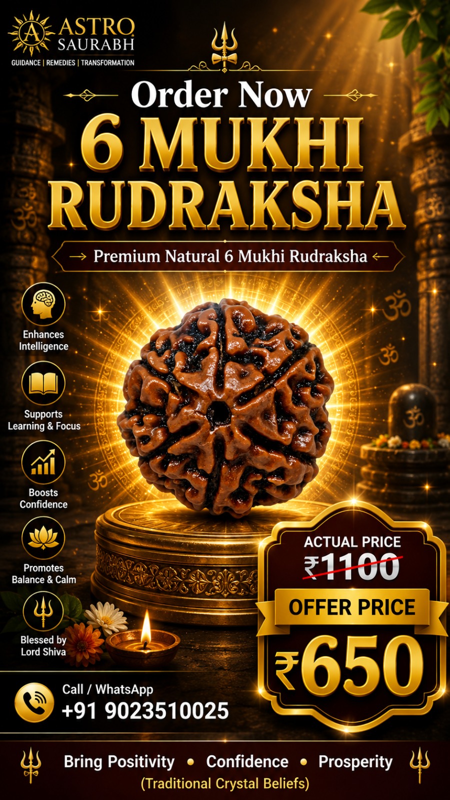 Rudraksh Bead 1