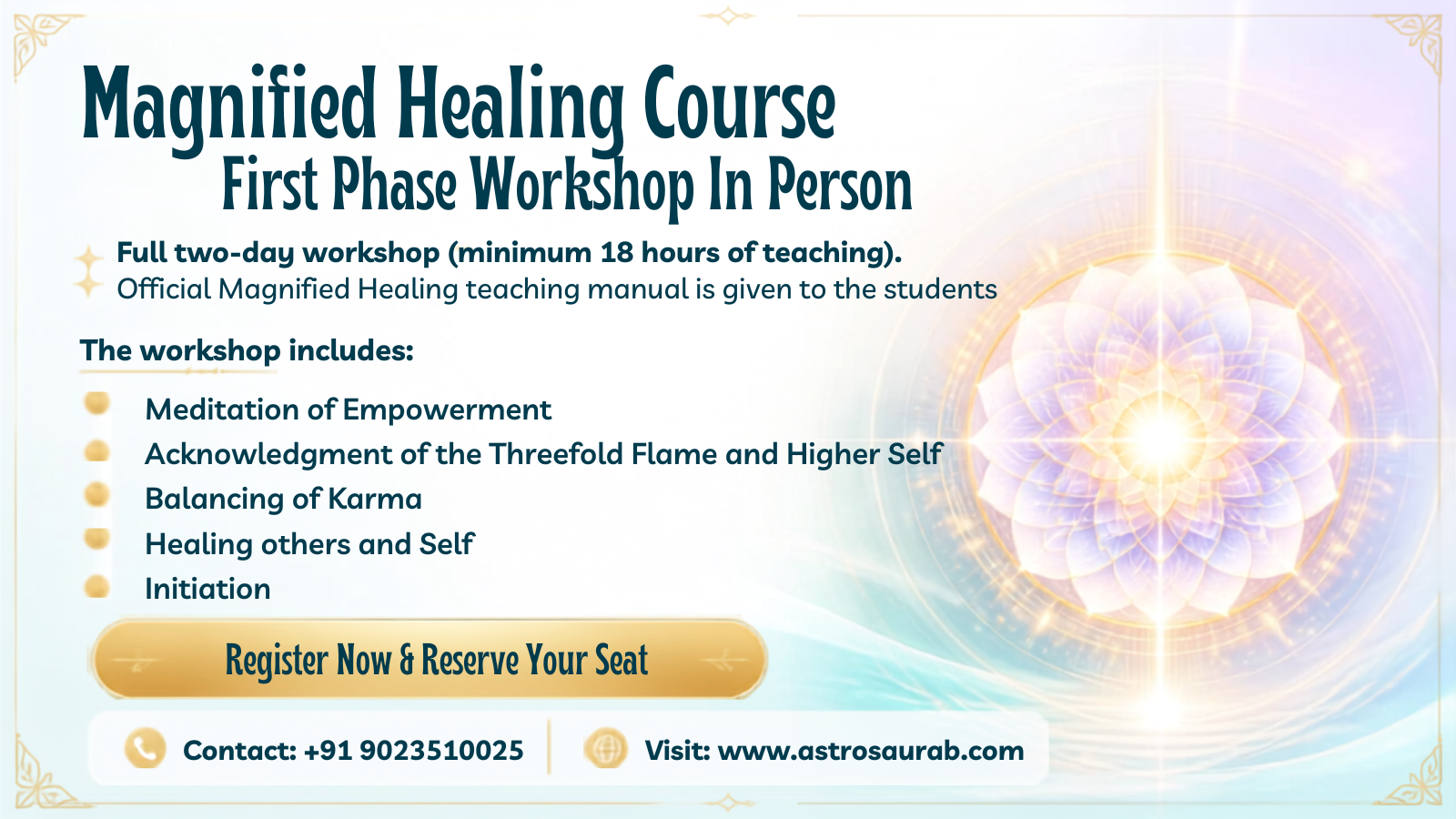 Magnified Healing Course