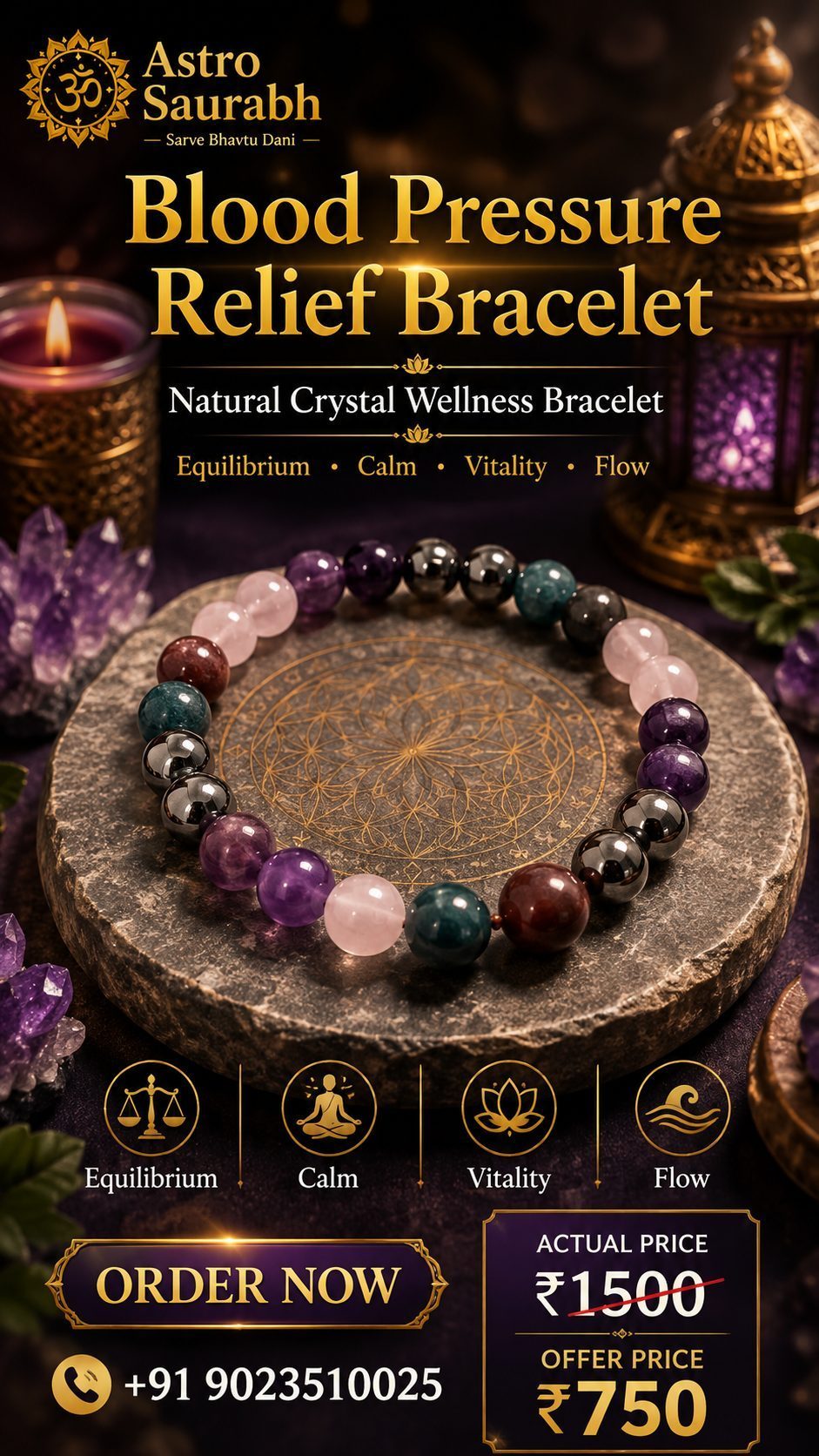 Balance & Calm Support Bracelet