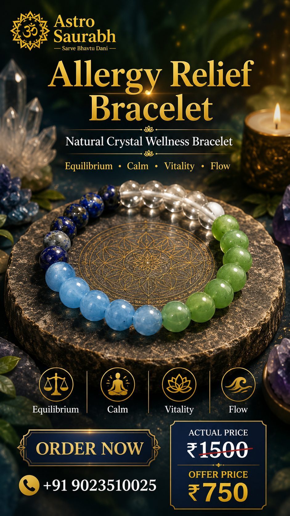 Clean Energy Comfort Bracelet