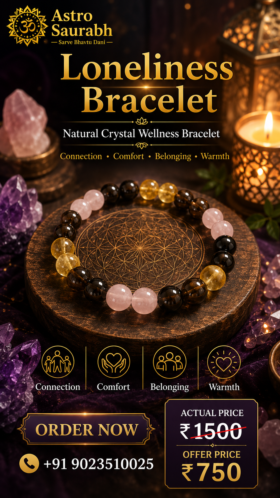 Loneliness Relief Bracelet