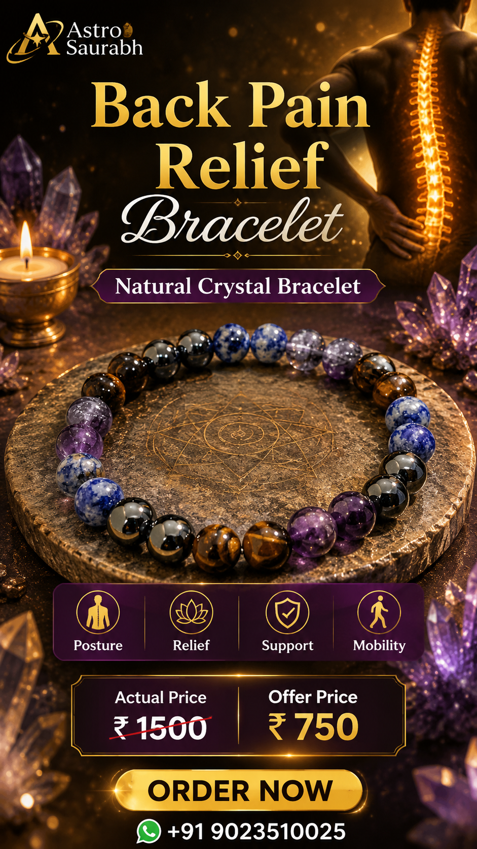 Back Pain Relief Bracelet
