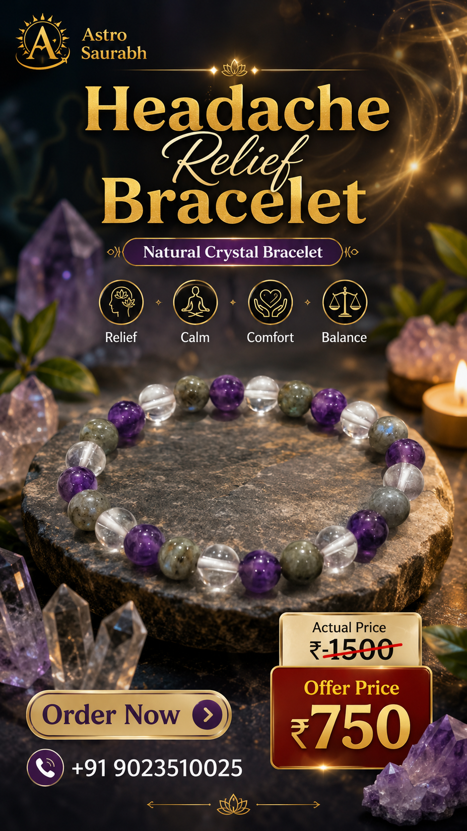 Headache Relief Bracelet
