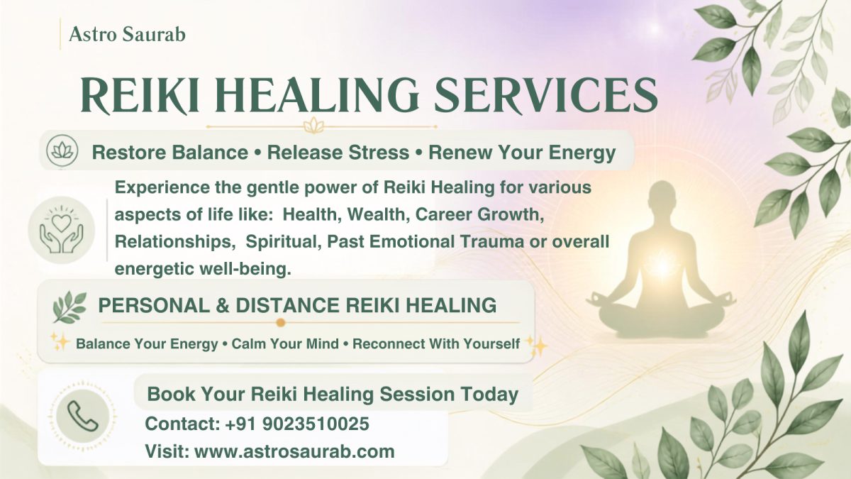 Reiki healing services