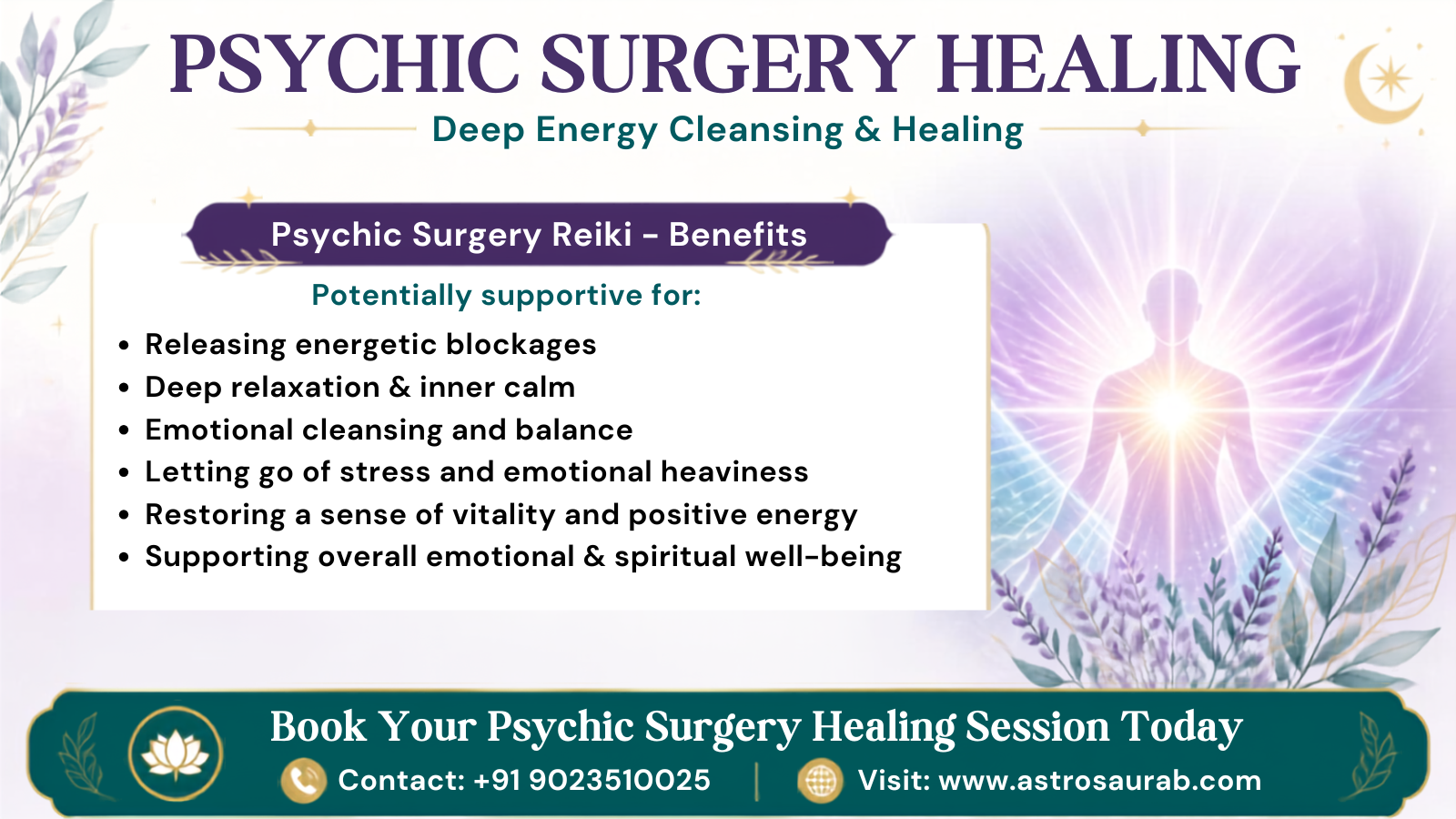 PSYCHIC SURGERY HEALING